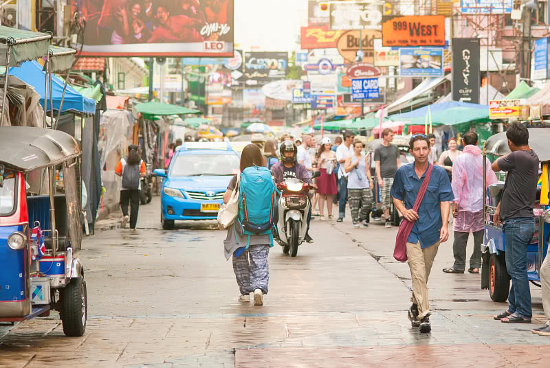 Turisti omatoimimatkalla